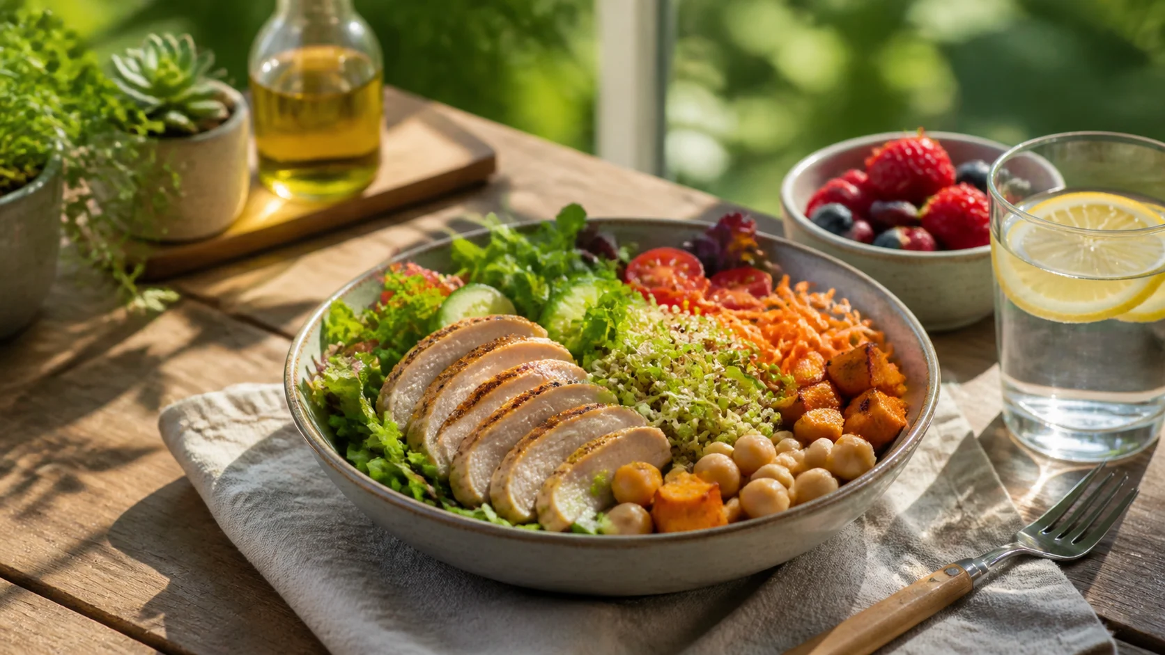 Healthy Lunch Ideas That Support Steady Energy and a Gentle Diabetic Diet