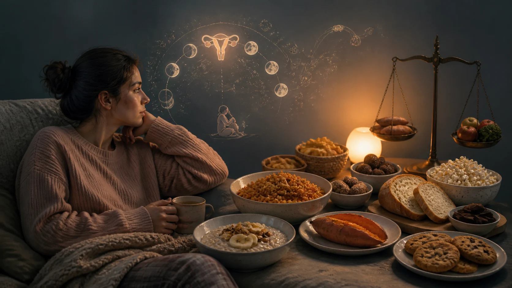 Carb Cravings Before Period: Why They Happen and How to Respond Gently