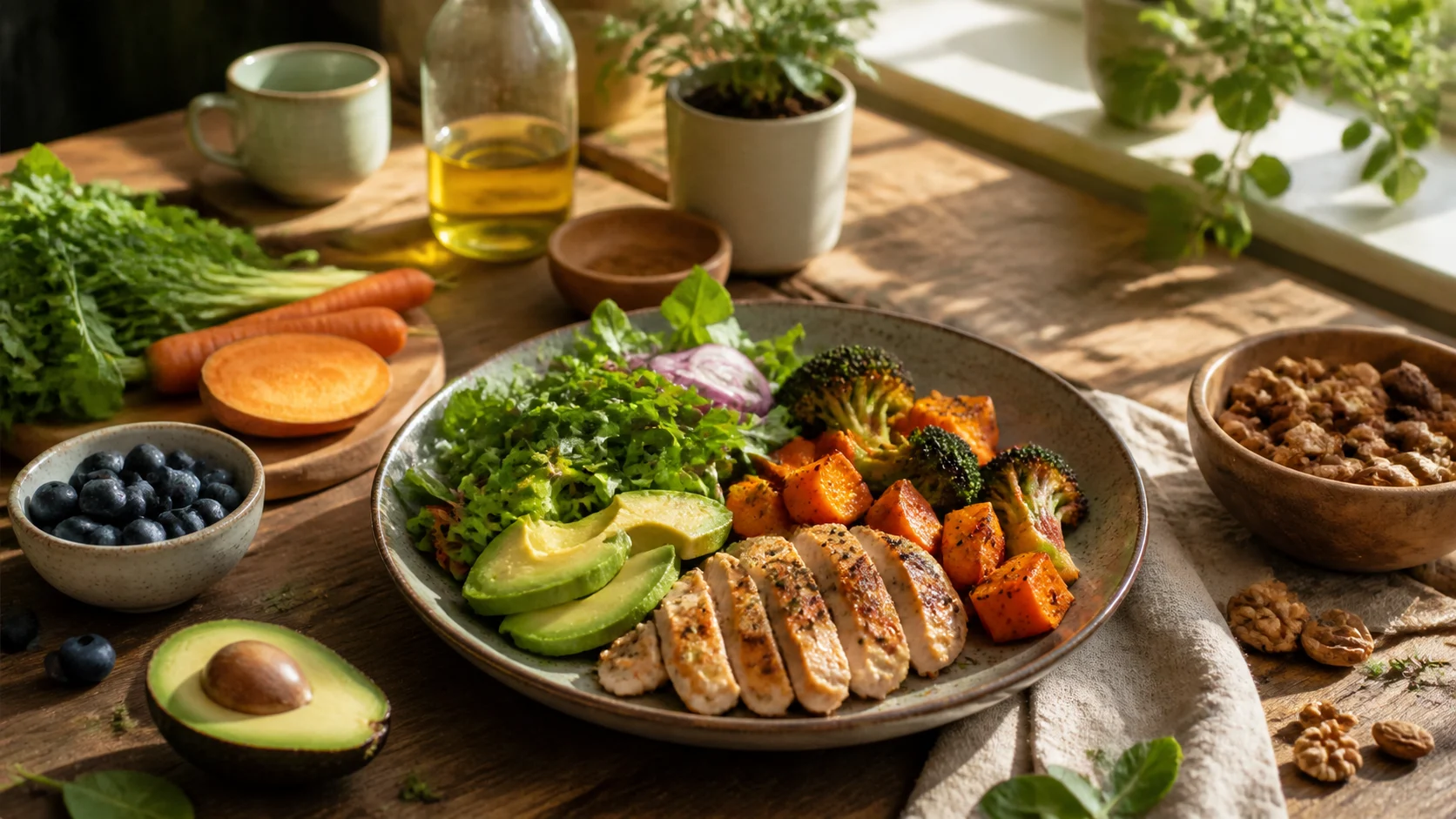 Healthy Diet Without the Stress: A Gentle Way to Eat in Real Life