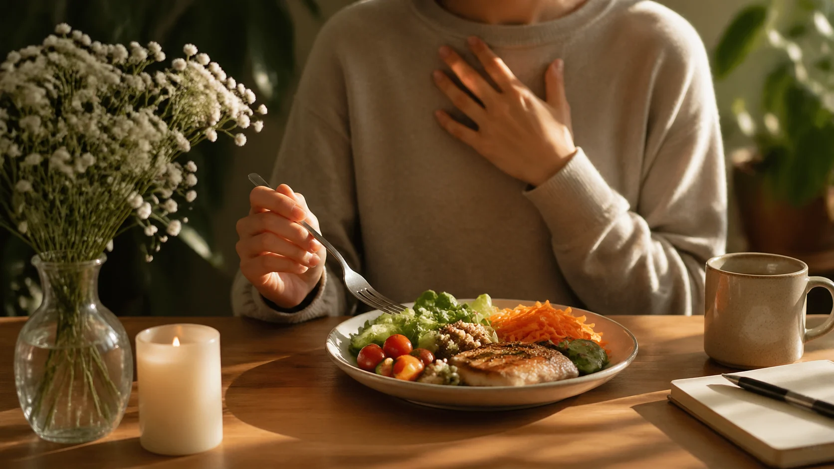 Mindful Eating for Emotional Eating: A Gentle Way to Feel More Safe Around Food