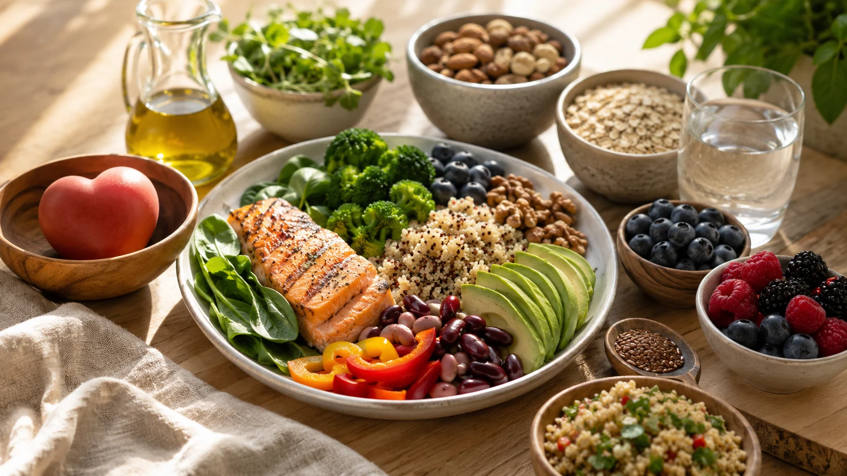 Low Salt Diet for CHF: A Gentle Food Rhythm That Also Supports Cholesterol and Blood Sugar