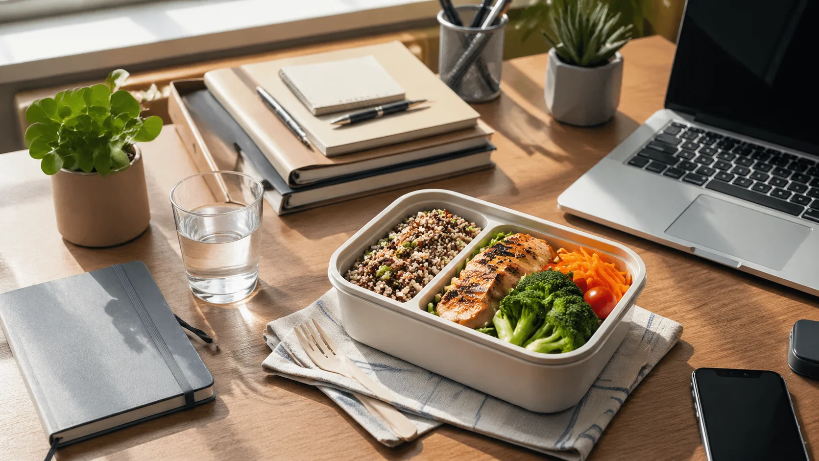 Office Lunch Ideas Easy: Gentle, Balanced Meals for Busy Workdays