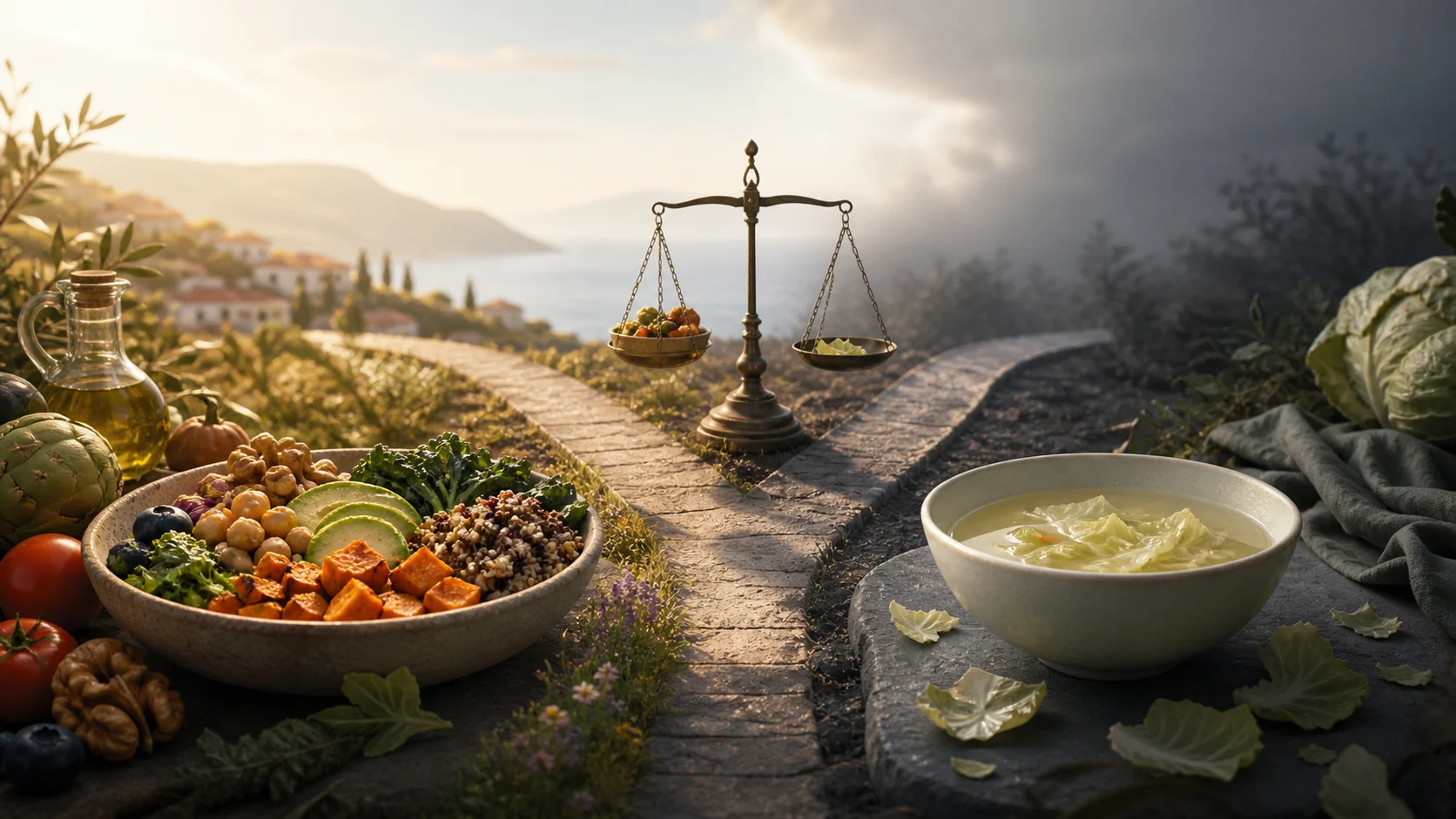 Blue Zone Diet vs Cabbage Soup Diet: A Gentler Way to Think About Healthy Eating