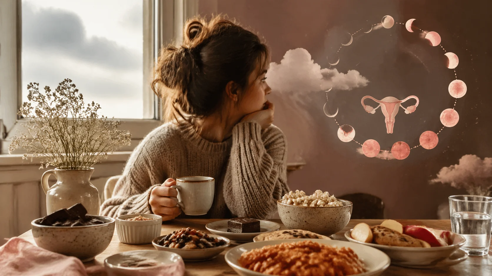 PMS Hunger Isn’t a Lack of Control: Why It Happens and How to Eat With More Ease