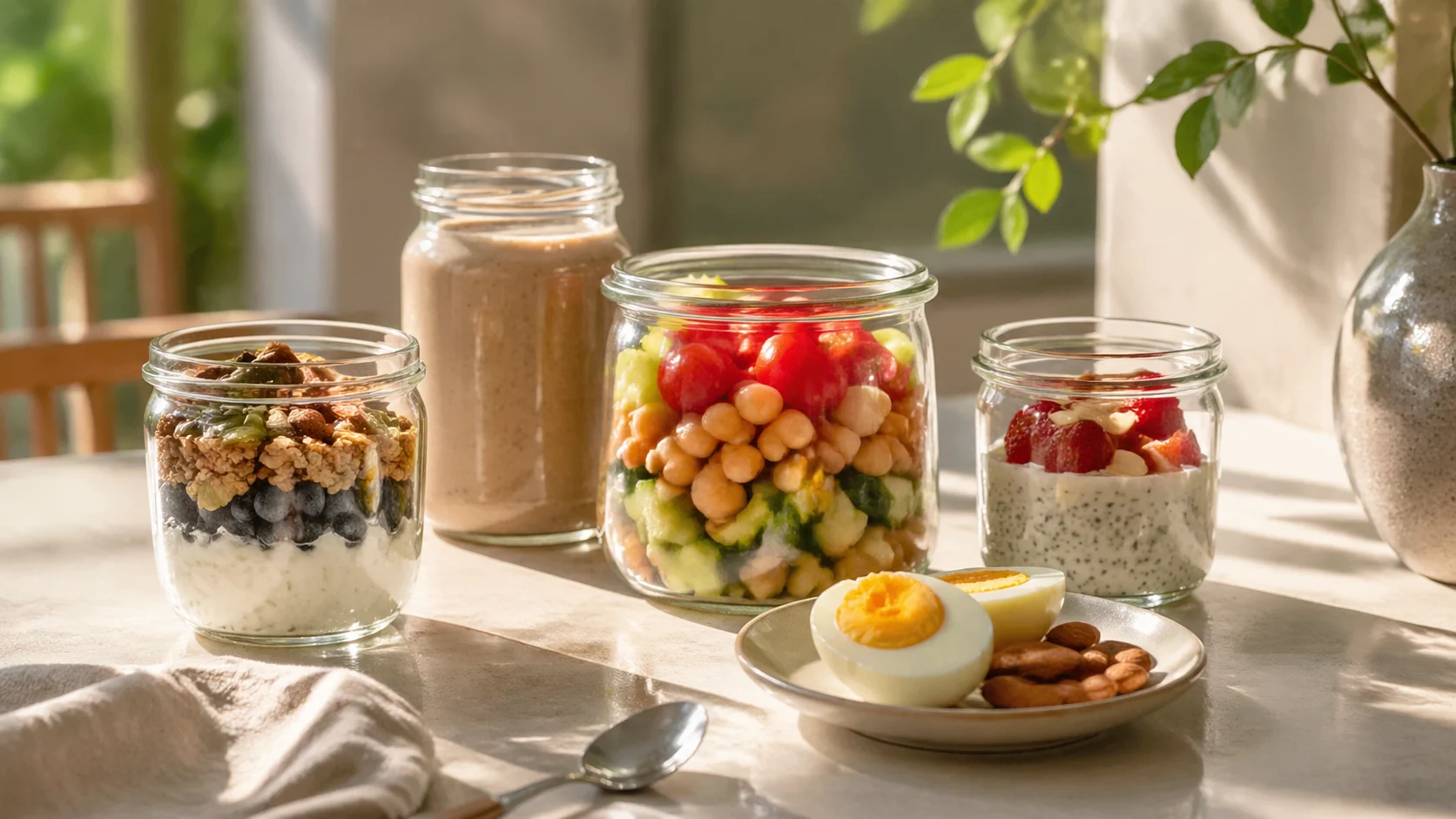 Easy High Protein Breakfast Without Cooking for Busy Mornings