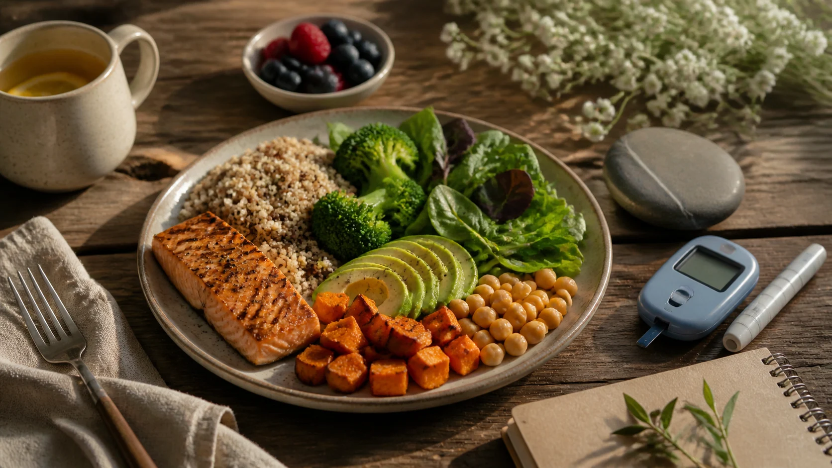 Diabetes Diet with Grace: A Gentle Approach That Also Respects Diet and Hashimotos