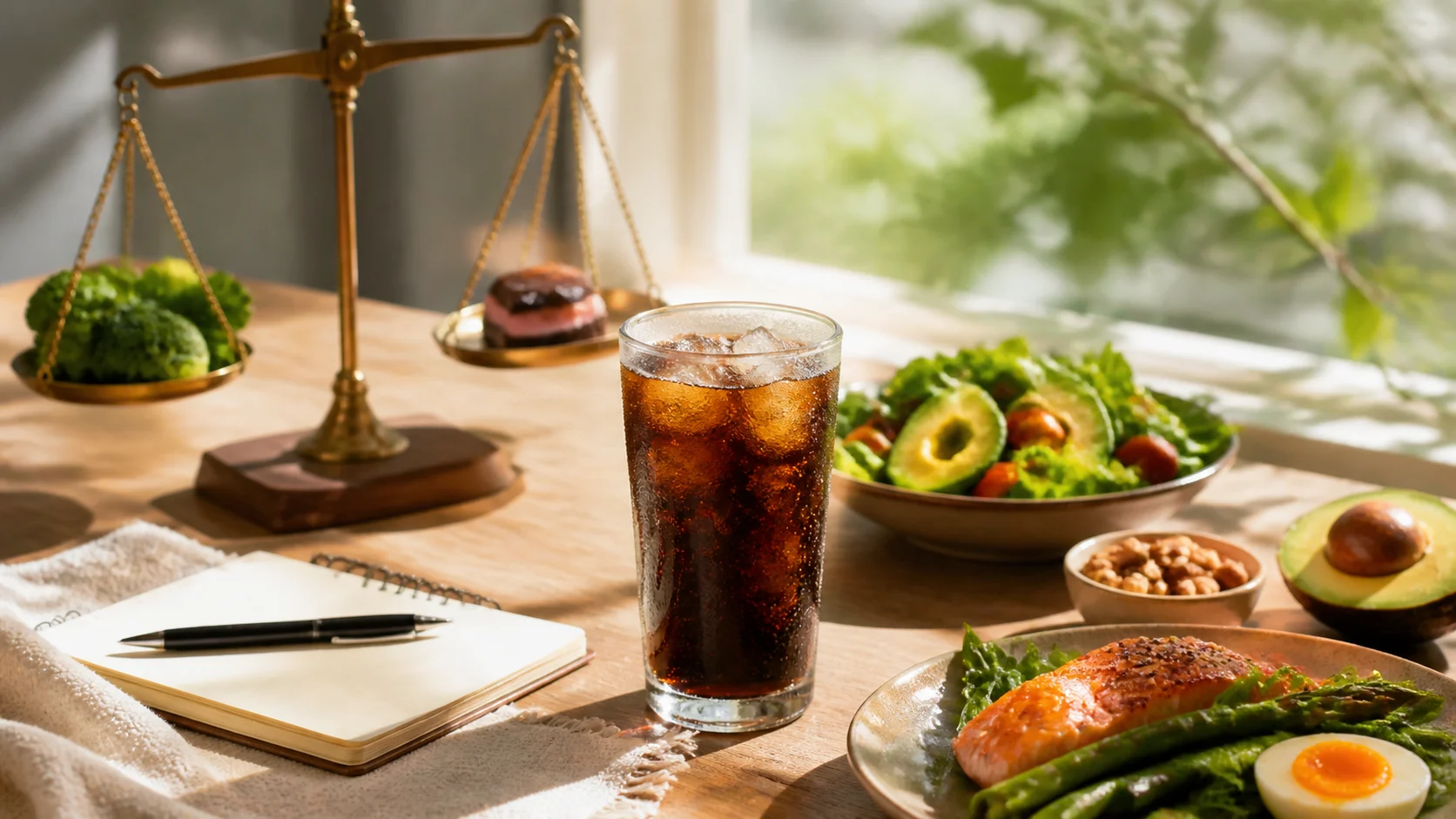 Diet Coke on a Gentle Nutrition Journey: What It Means for Cravings, Energy, and Real-Life Meals