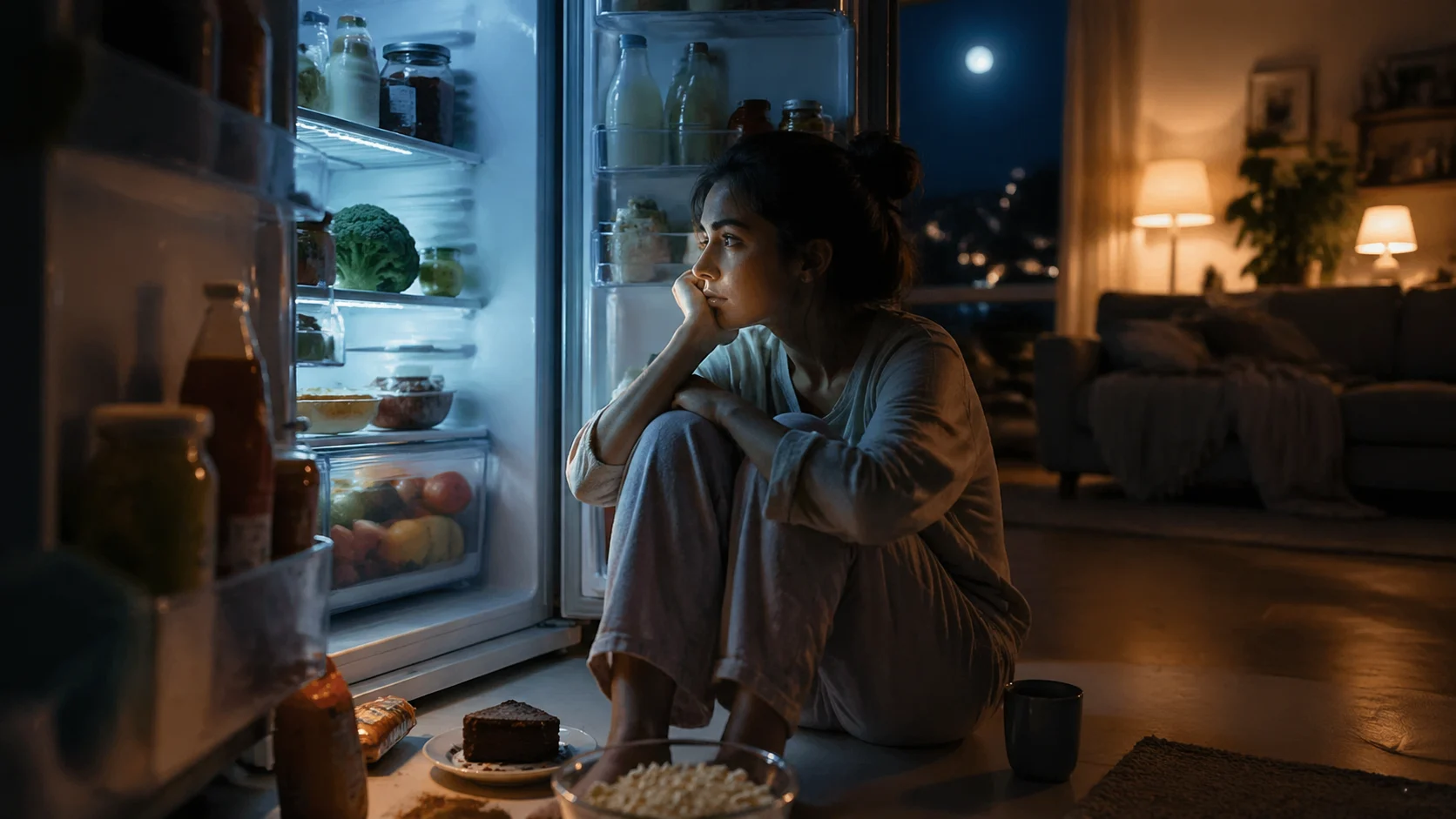 Stress Eating at Night: Why It Happens and How to Respond with More Ease