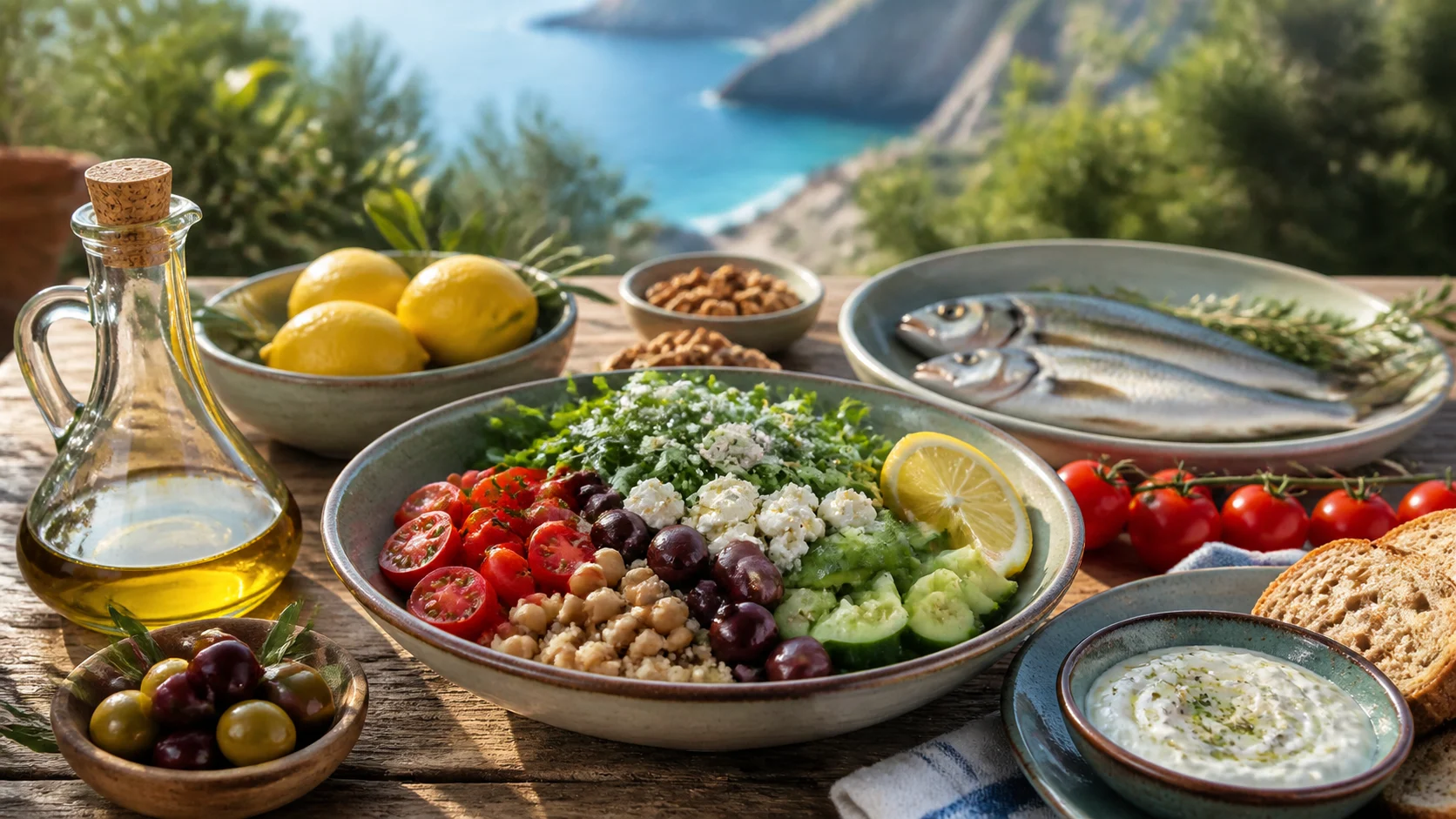 mediterranean diet food list 配图 1