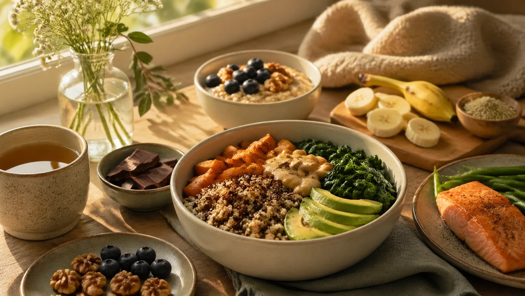 What to Eat During PMS: Gentle Foods That Support Cravings, Comfort, and Steady Energy