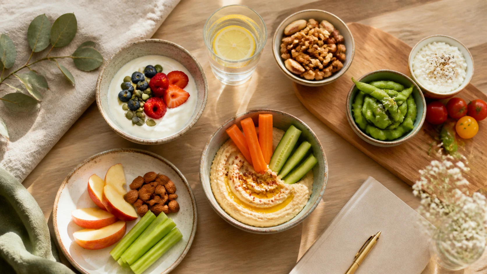 Healthy Snacks for Weight Loss That Support Steady Energy and Food Peace